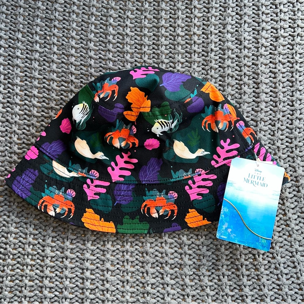 Disney The Little Mermaid Live Action Reversible Bucket Hat for Adults